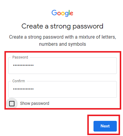 email id kaise banate hain with strong password