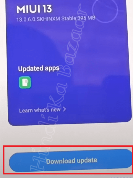 Redmi mobile update kaise kare